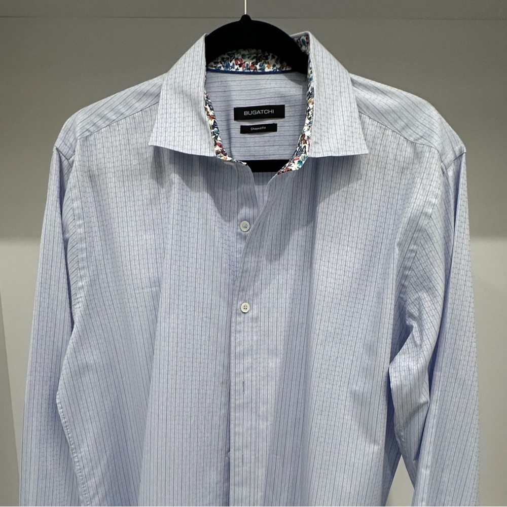 Bugatchi Mens Buttetfly Shirt